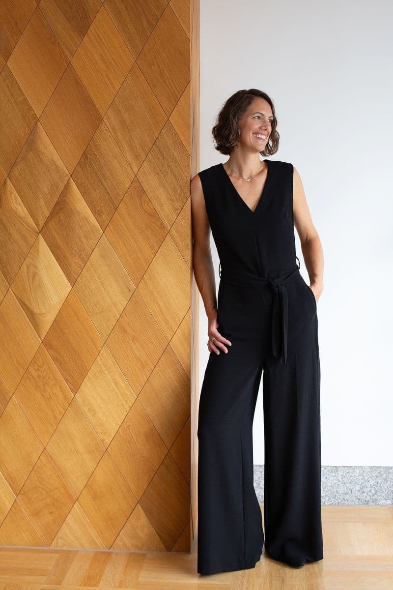 Sarah standing